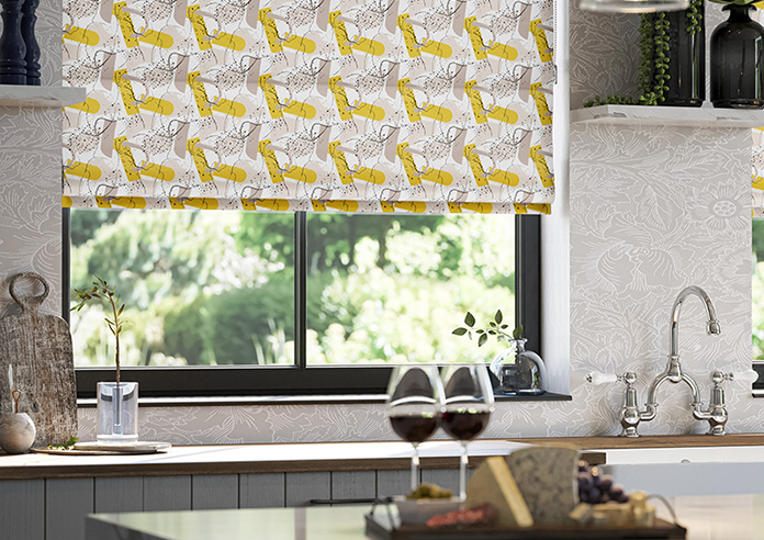 Deconstructed, Beige - Roman Blind - Image 5